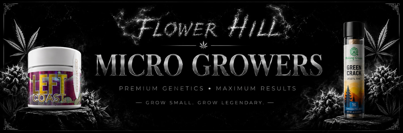 Micro growers — premium genetics